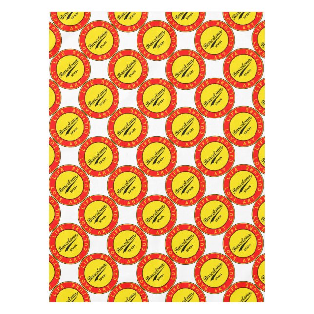 Toalha De Mesa Barcelona (Frente)