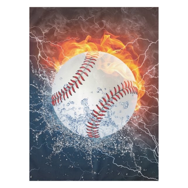 Toalha De Mesa Baseball (Frente)