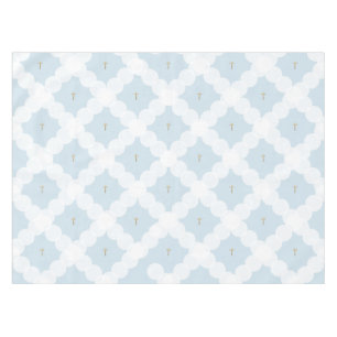 Toalha De Mesa Batismo cristão através de círculos brancos