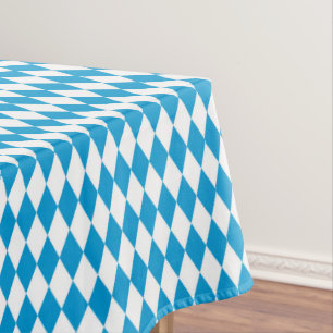 Toalha De Mesa Bavarian Flag Pattern Oktoberfest