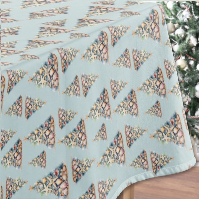 Toalha De Mesa Beach Christmas (Beach Christmas Tablecloth)