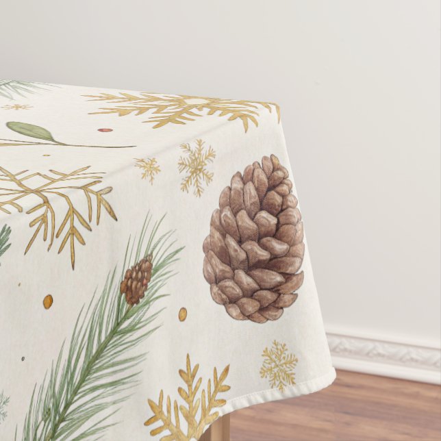 Toalha De Mesa Beautiful Christmas (Posição Original)