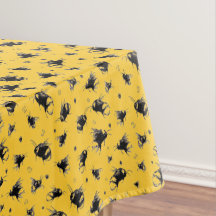 Bee-Themed Tablecloth | Presente de aniversário pa