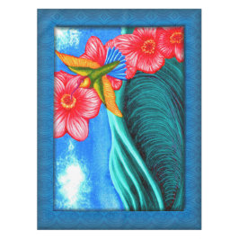 Toalha De Mesa Beija-flor Oceano