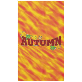 Toalha De Mesa Beleza do outono -