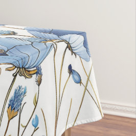 Toalha De Mesa Belo azul-floral