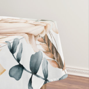 Toalha De Mesa Belo padrão floral sem costura com vinheta