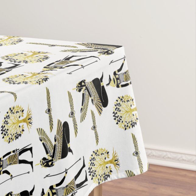 Toalha De Mesa Bênção do ouro Faraó: Arte Egípcia Antiga (Posição Original)