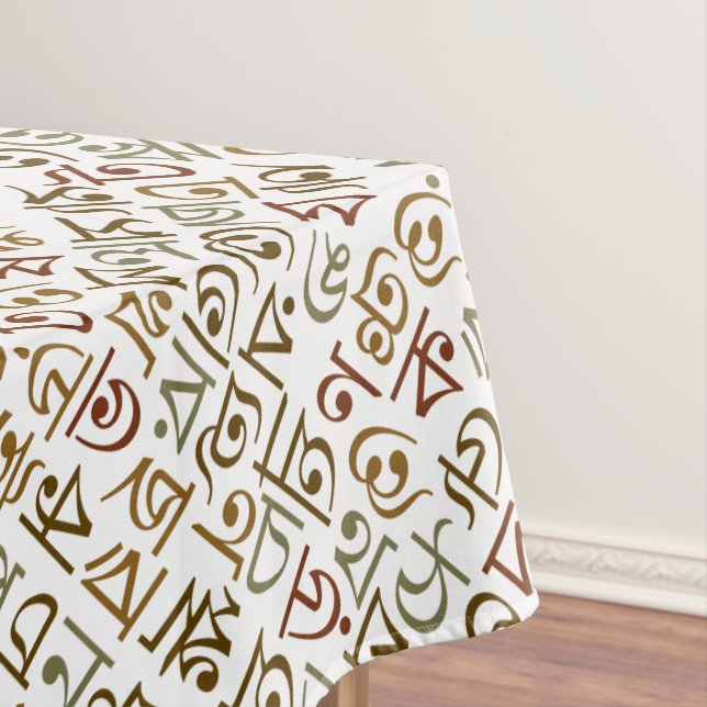 Toalha De Mesa Bengali (Posição Original)