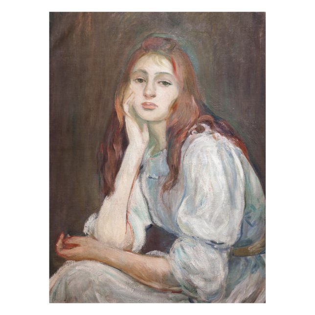 Toalha De Mesa Berthe Morisot - Julie Daydreaming (Frente)