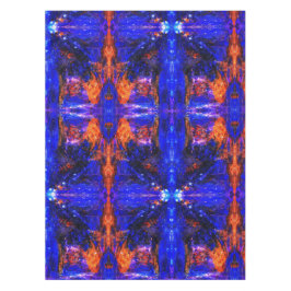 Toalha De Mesa Besta Azul Correndo Fogo