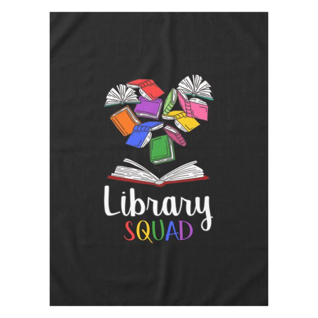 Toalha De Mesa Biblioteca - Esquadrão I (Frente)