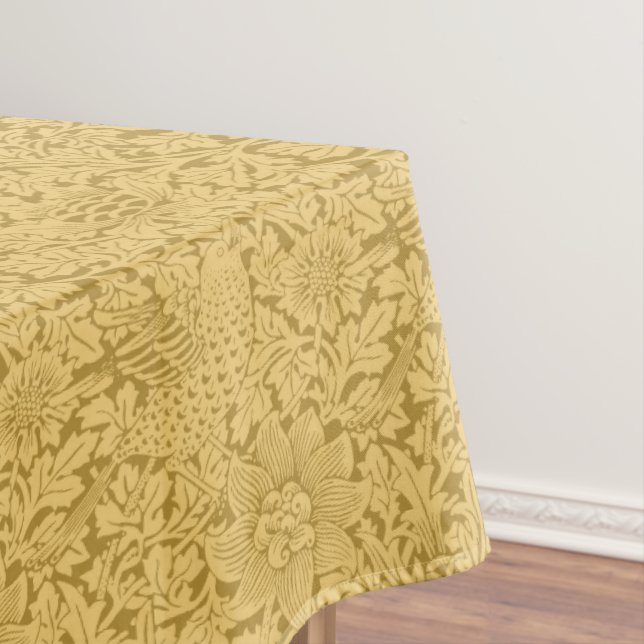 Toalha de mesa Bird and Anemone de William Morris (Posição Original)