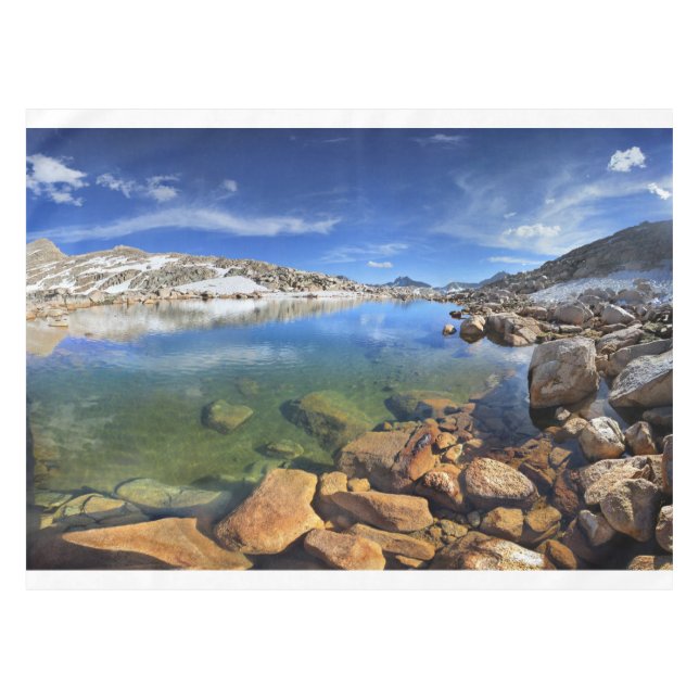 Toalha De Mesa Black Bear Tarn - Sierra (Frente (Horizontal))