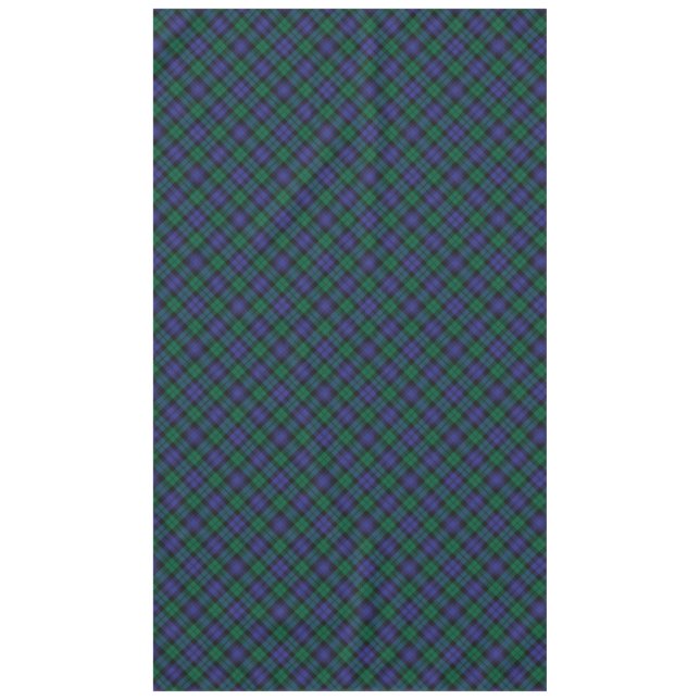 Toalha De Mesa Blackwatch Tartan Royal Scottish Xadrez Patterno (Frente)
