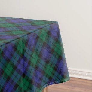 Toalha De Mesa Blackwatch Tartan Royal Scottish Xadrez Patterno