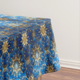Toalha De Mesa Blue Decorative Holiday Tablecloth