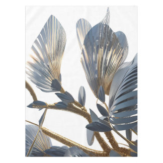 Toalha De Mesa Blue Floral Design Plant