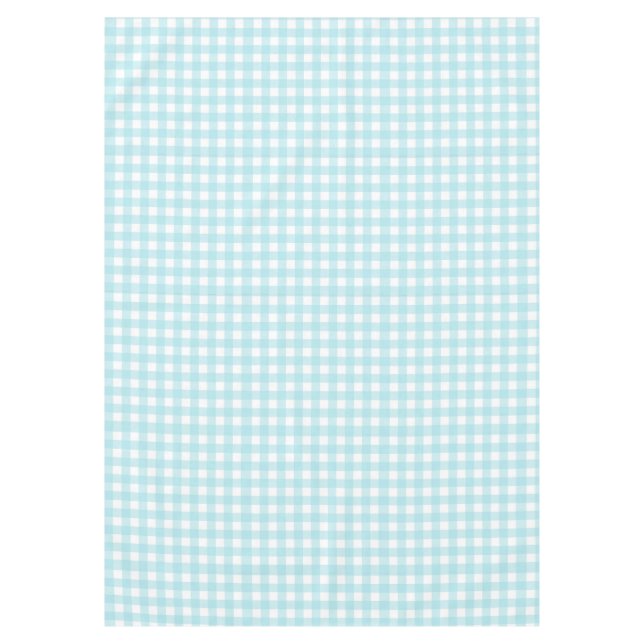 Toalha De Mesa Blue Gingham (Frente)