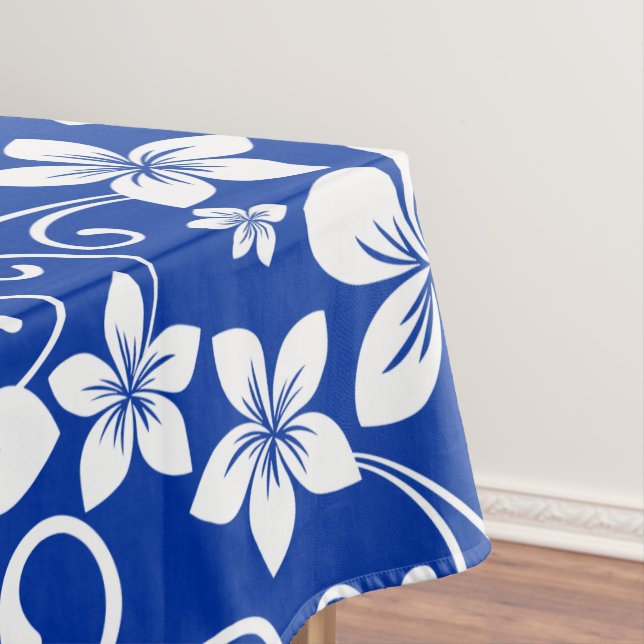 TOALHA DE MESA BLUE HAWAII (VERDADEIRO AZUL) (Posição Original)