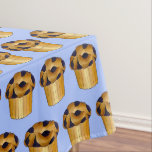 Toalha De Mesa Blueberry Muffin Paery Breakfast Brunch<br><div class="desc">Tablecloth mostra um marcador original de um delicioso muffin de mirtilo. Ideal para café da manhã,  brunch ou decoração de uma cozinha ou padaria. Não vê o que está procurando? Precisa de ajuda para a personalização? Entre em contato com Rebecca para ter algo projetado só para você.</div>