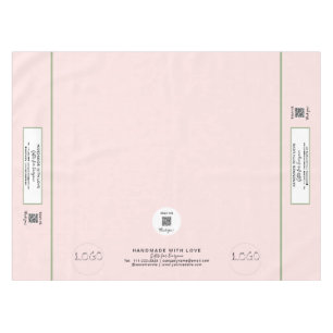 Toalha De Mesa Blush Verde Exposição de Artesanato 52 x 70 Código