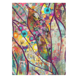 Toalha De Mesa Boho Kaleidoscope - Arte Floral Inspirada pela Nat