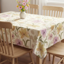 Boho Soft Pink Watercolor Wildflower 