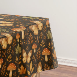 Toalha De Mesa Boho Woodland Forest Mushroom | Cores de queda