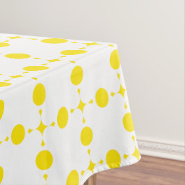 Toalha De Mesa Bolinhas amarelas, padrão de Bolinhas, pontos, pon