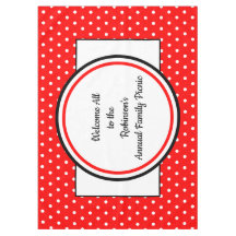 Bolinhas brancas picnic