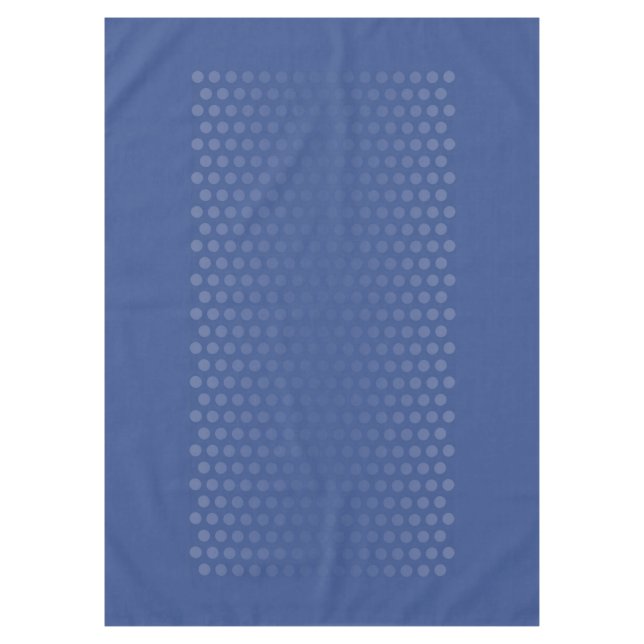Toalha De Mesa Bolinhas gradientes azuis + suas ideias (Frente)