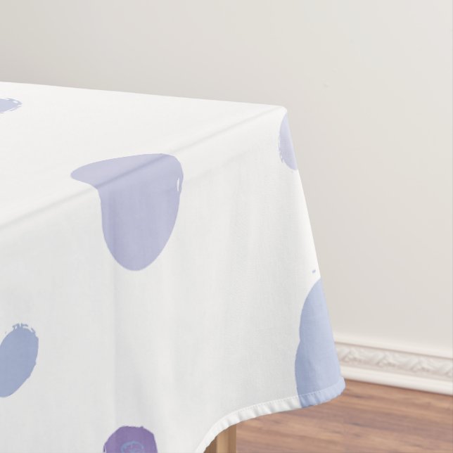 Toalha De Mesa bolinhas pintadas à mão (Posição Original)