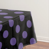 Bolinhas ultravioletas em preto