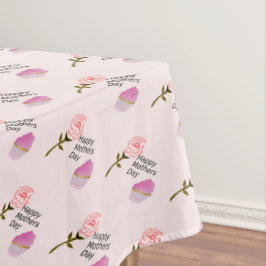 Toalha De Mesa Bolinho de mães rosa