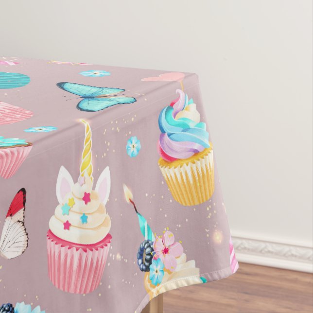 Toalha De Mesa Bolo de Aniversário  (Posição Original)
