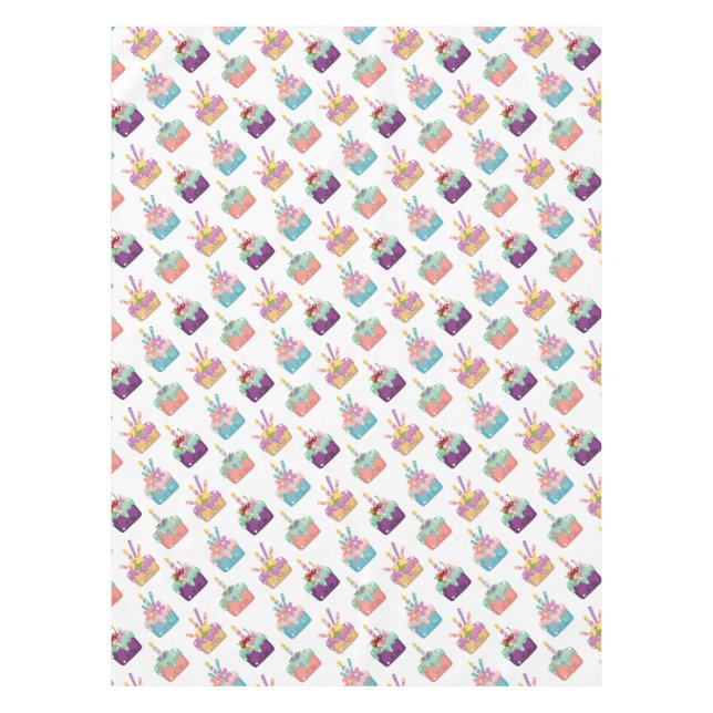 Toalha De Mesa Bolos de Celebração (Frente)