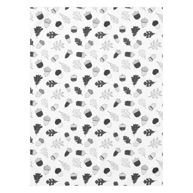 Toalha De Mesa Bolotas e folhas (Frente)