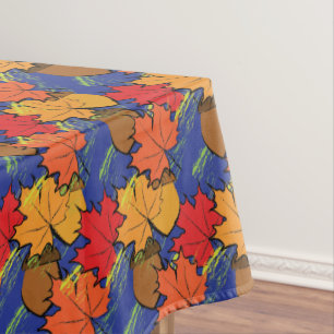 Toalha De Mesa Bolotas e folhas I