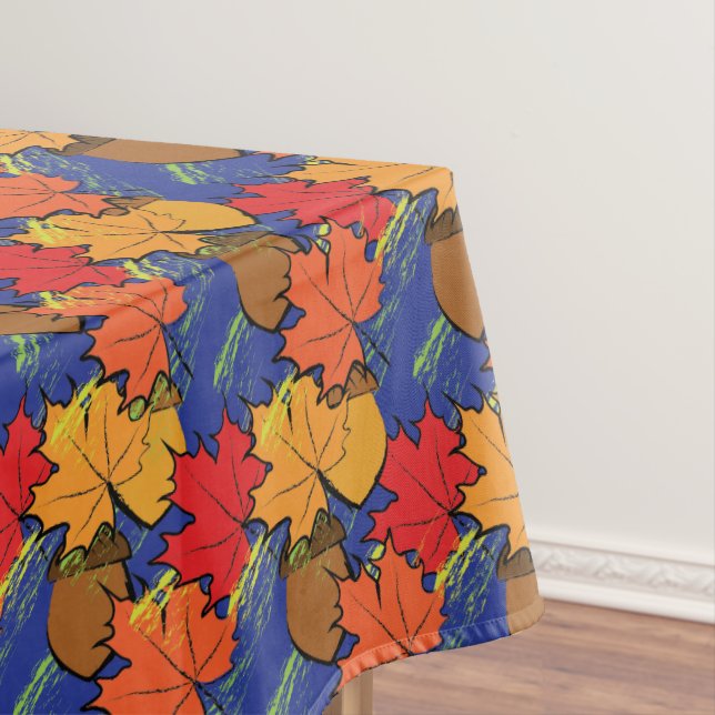 Toalha De Mesa Bolotas e folhas I (Posição Original)