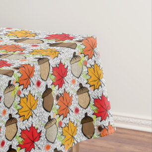 Toalha De Mesa Bolotas e folhas VII