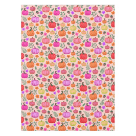 Toalha De Mesa Bombas de outono - rosa pálido