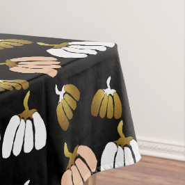 Toalha De Mesa Bombas Estilizadas a Preto, Esbranquiçado, Branco