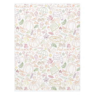 Toalha De Mesa Bombas, Folhas e Víblias Quentes