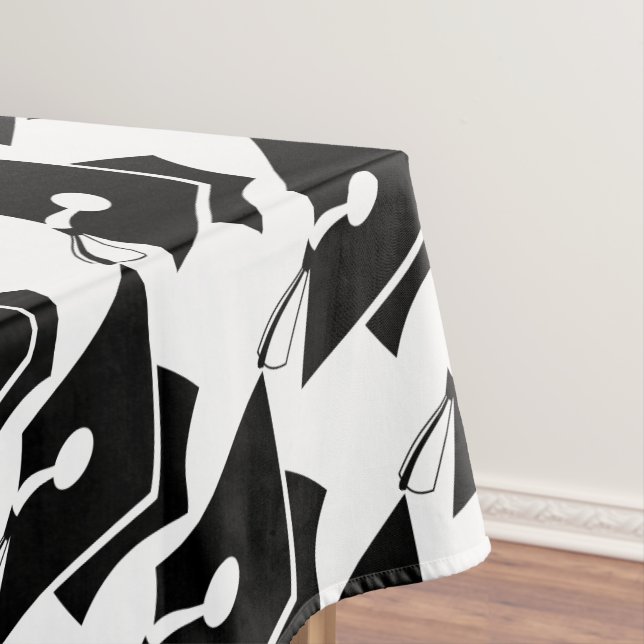 Toalha De Mesa Boné de formatura (Posição Original)