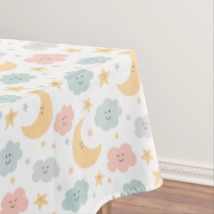 Toalha De Mesa Bonito Olhamento no Padrão do Céu