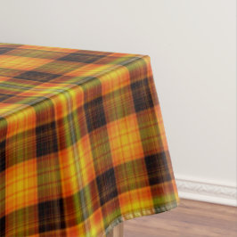 Toalha De Mesa Bonito Tartan, Xadrez Escocesa, Vermelho Amarelo P