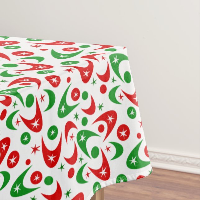 Toalha De Mesa Boomerangs Retro (Posição Original)