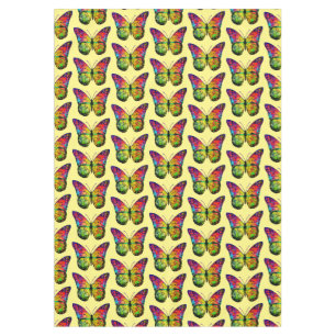 TOALHA DE MESA BORBOLETA ABSTRATA