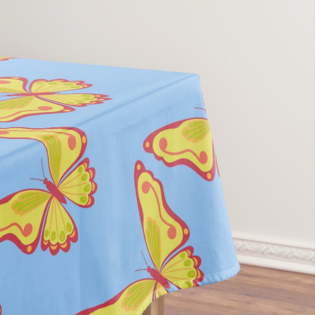 Toalha De Mesa Borboleta diurna (Posição Original)